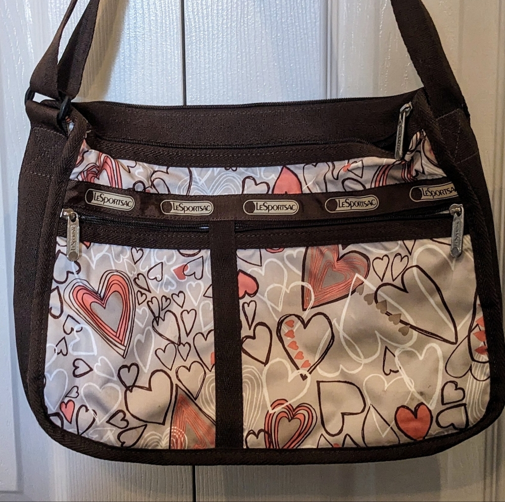 Lesportsac - deluxe every day bag - hearts